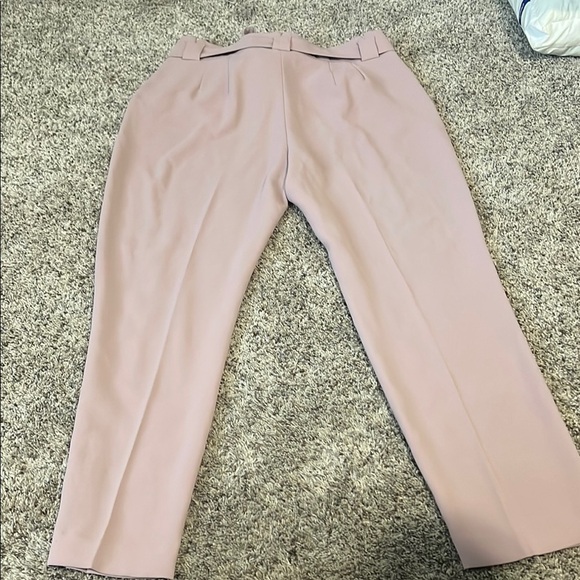 Express Pink Ankle Cropped Pants - Picture 2 of 6
